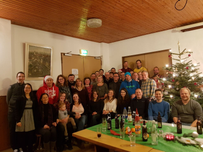 Weihnachtsfeier des TVNI Badminton