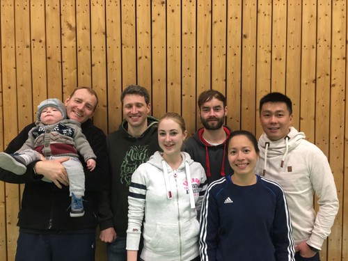 2. Mannschaft mit neuem Nachwuchsspieler